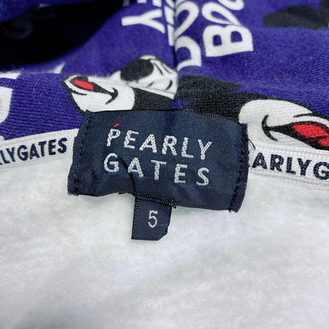 美品！PEARLY GATES Disney 上下セットブルー サイズ L