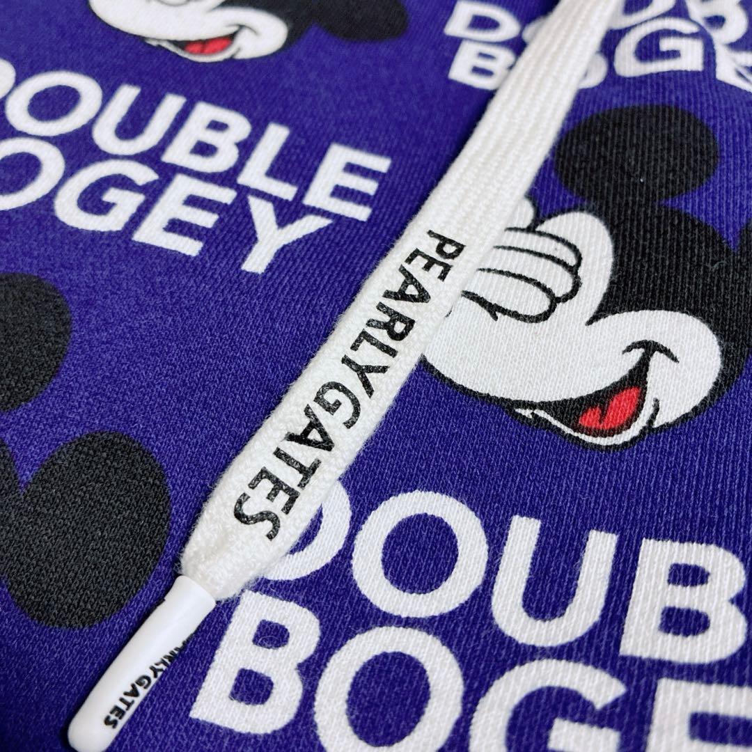 美品！PEARLY GATES Disney 上下セットブルー サイズ L