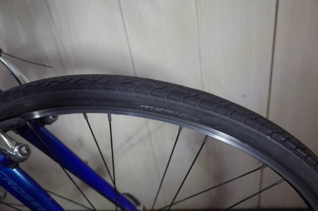 MERIDA CROSSWAY 700C アルミ 21速 460mm　青クロス