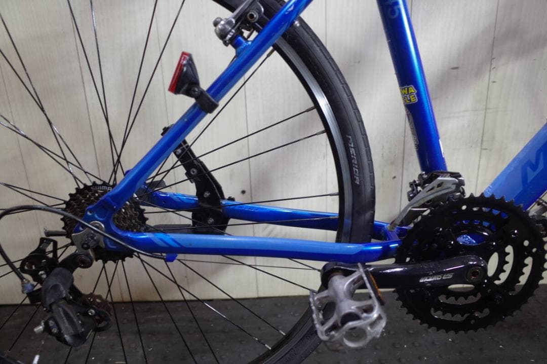 MERIDA CROSSWAY 700C アルミ 21速 460mm　青クロス
