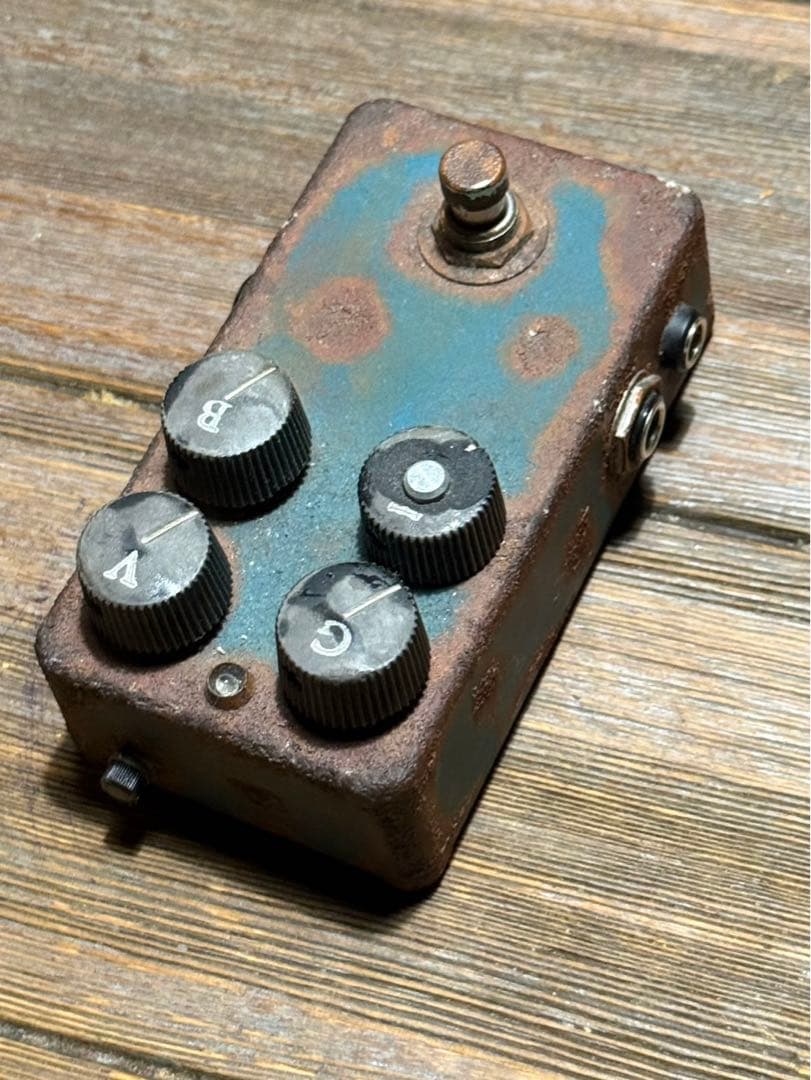 Brush eight ギター エフェクター レリック加工 オーバードライブ