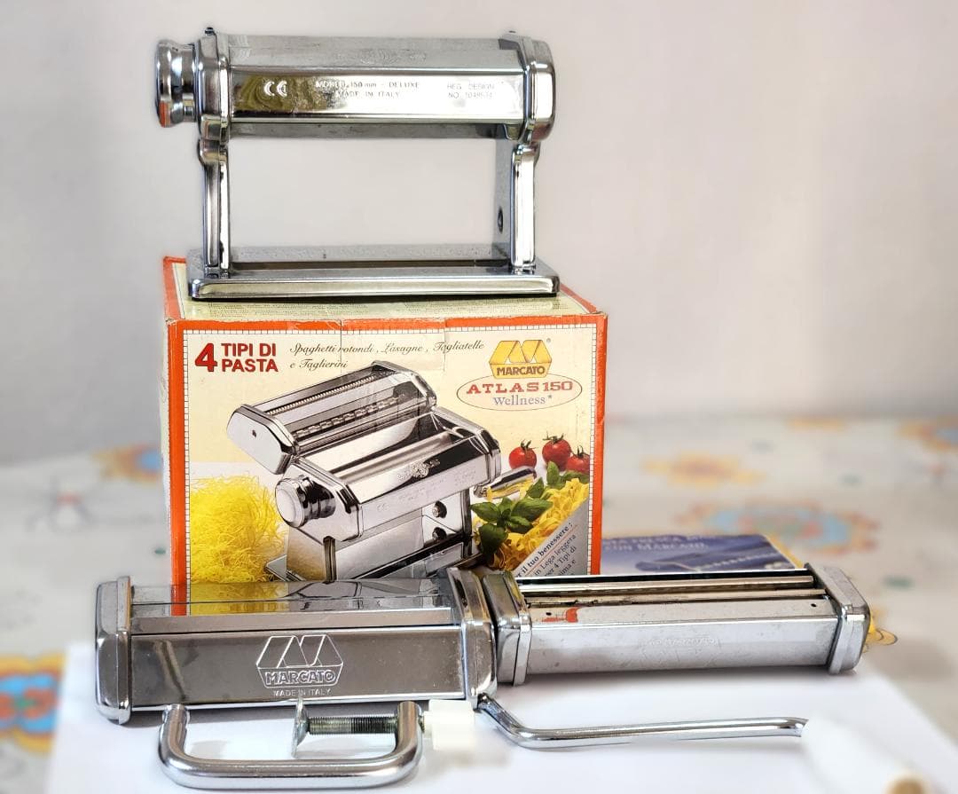 Marcato ATLAS 150 製麺機 　＋幅広カッター付 パスタ/うどん