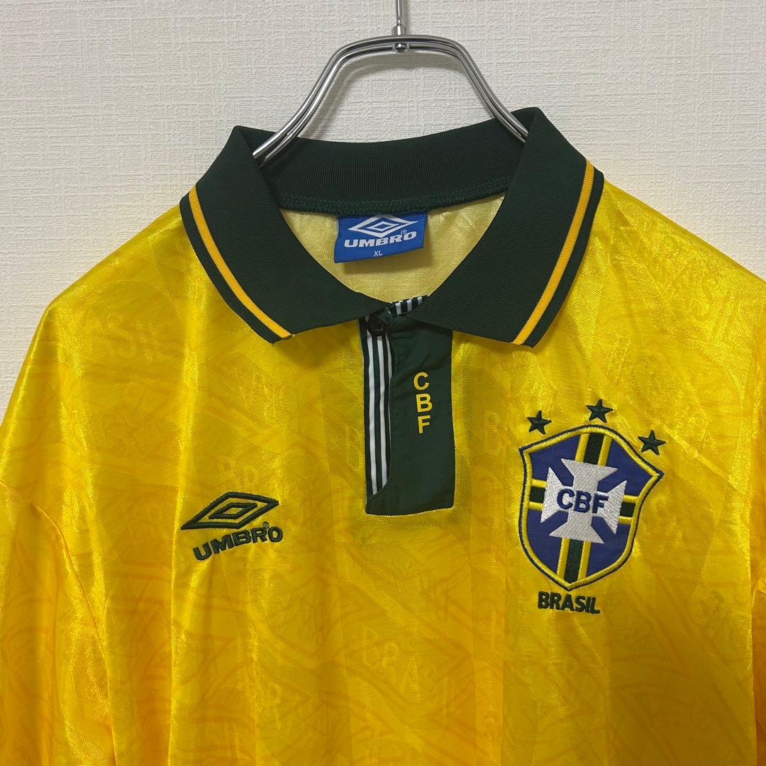 ブラジル代表 UMBRO ユニフォーム XL CBF サッカー 半袖