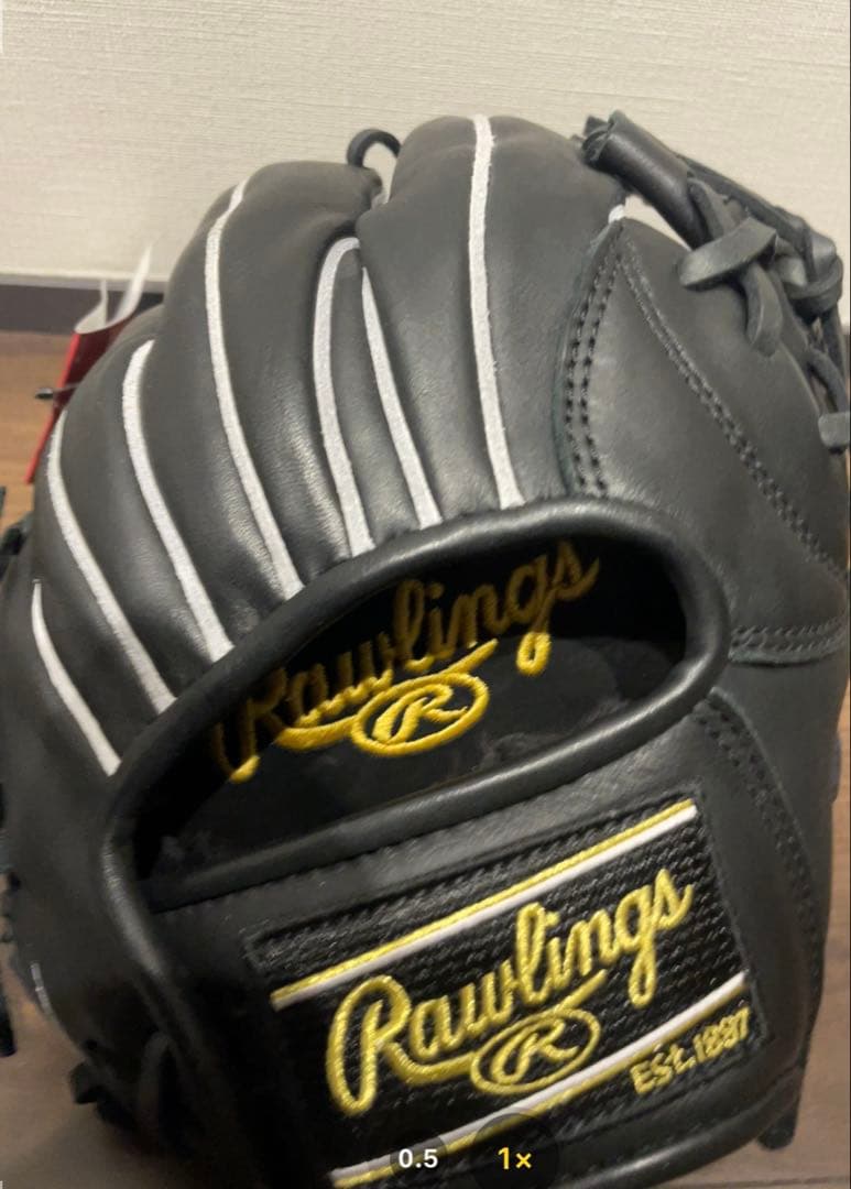 新品　ローリングス　軟式グローブ　小さめ　内野手