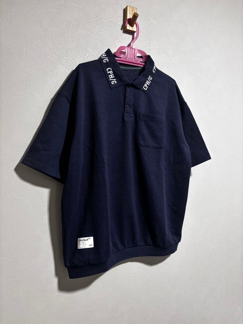 Cph/Golf ネイビー　ポロシャツ L