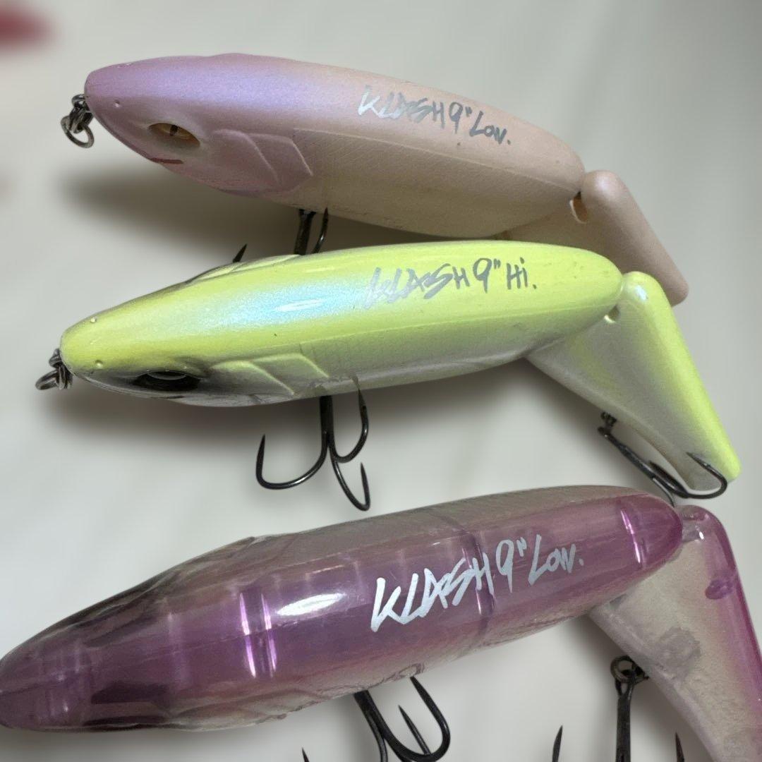 KLASH 9\" ビッグベイトルアーセット