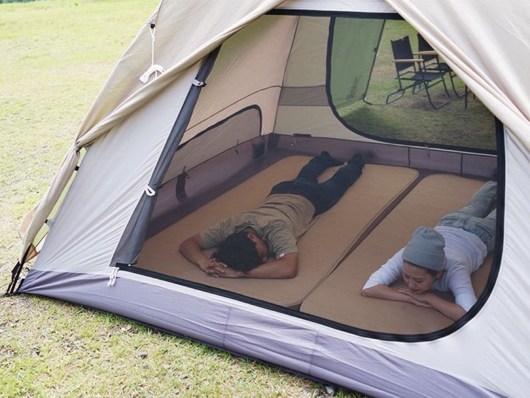 未使用級 DOD THE TENT L ザ・テントL 4-5人用 試し張り程度