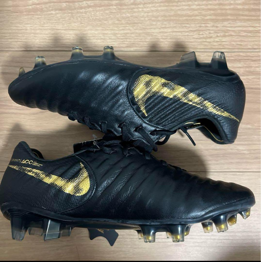 シューズ NIKE TIEMPO LEGEND 7 ELITE FG Black Gold