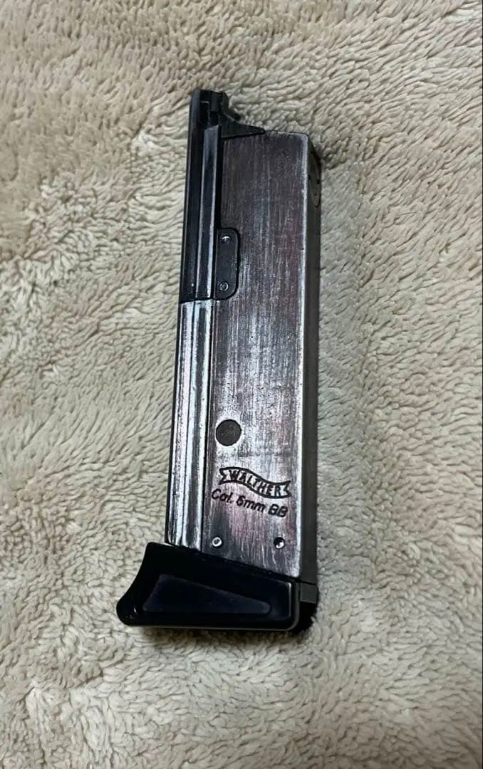 マルゼン ワルサーPPK/S カスタムモデル　ダメージ塗装　クッションケース付き