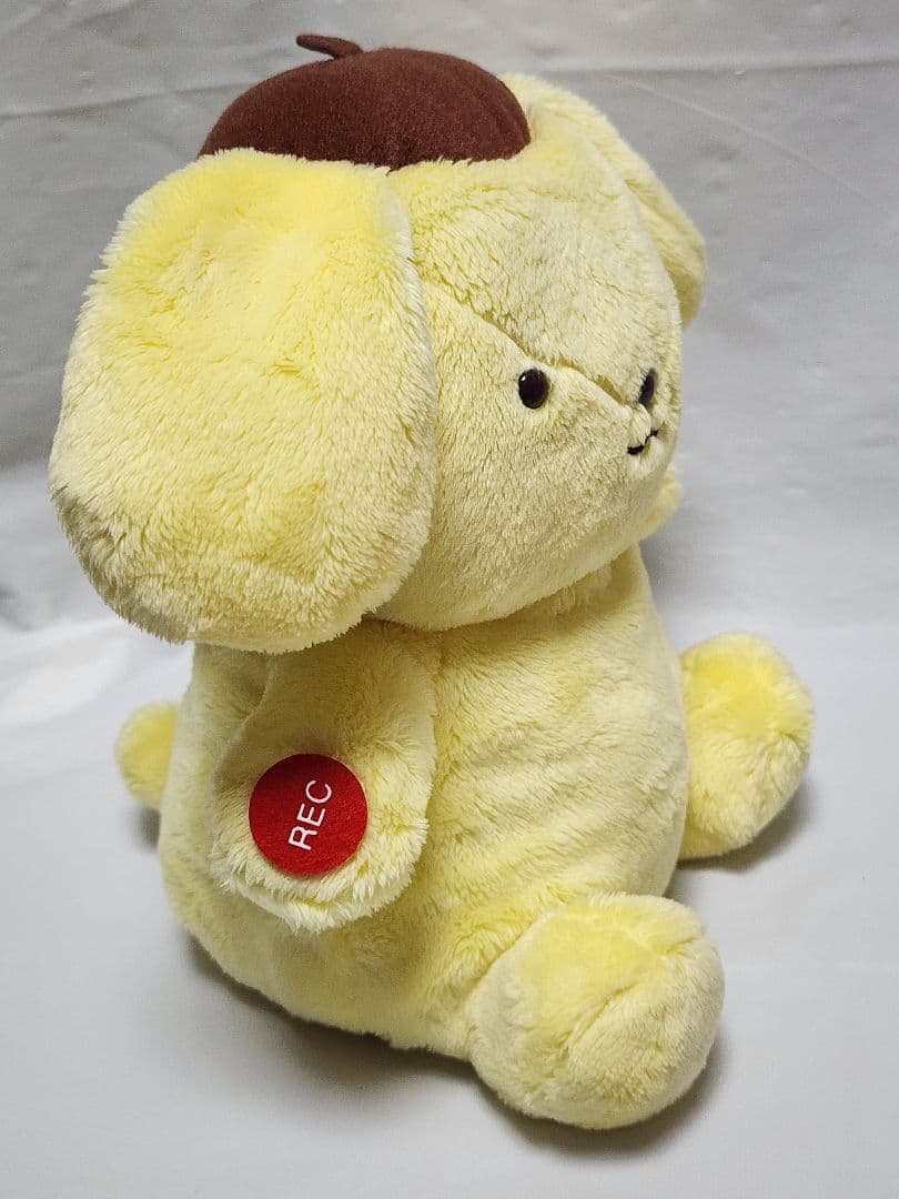 【激レア‼️】当時品　ポムポムプリン　2016年　手足パタパタ　録音ぬいぐるみ