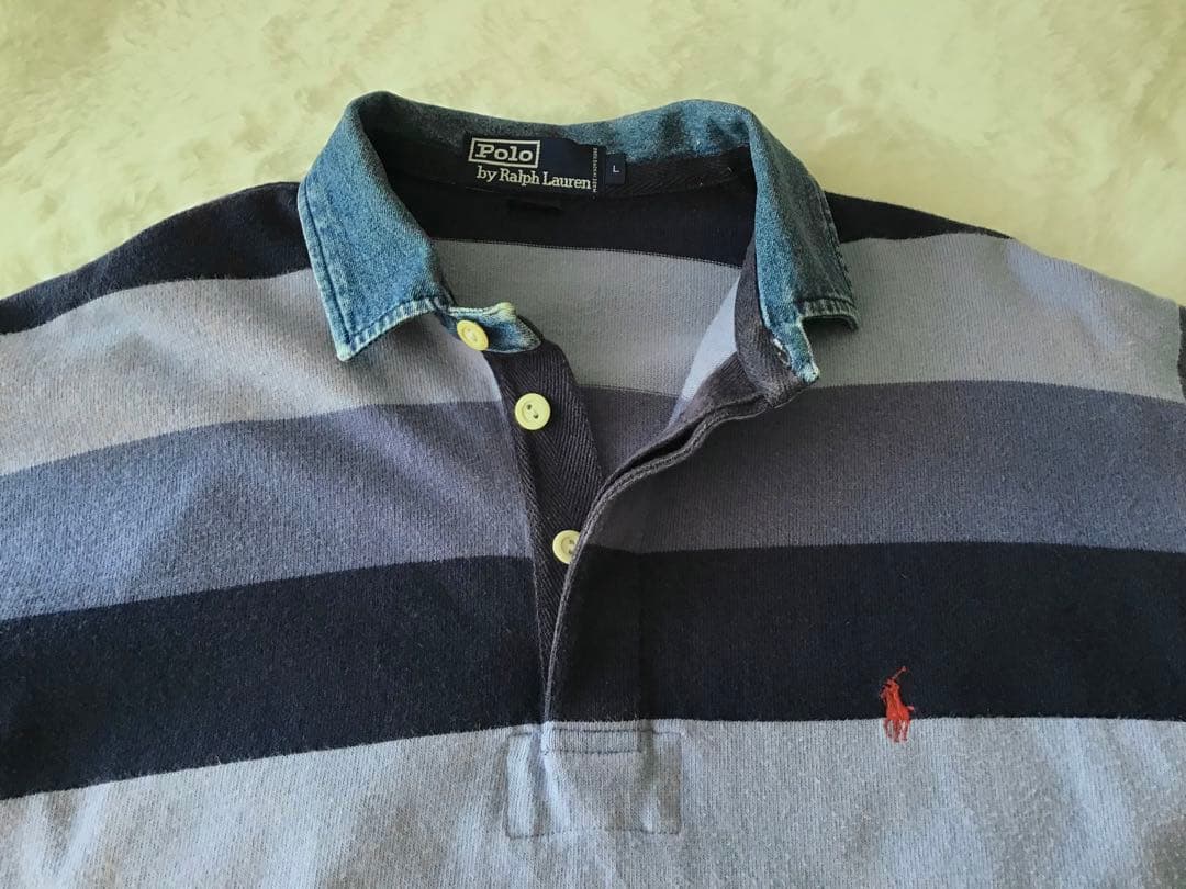 90s Polo by Ralph Lauren ラガーシャツ　ラルフローレン