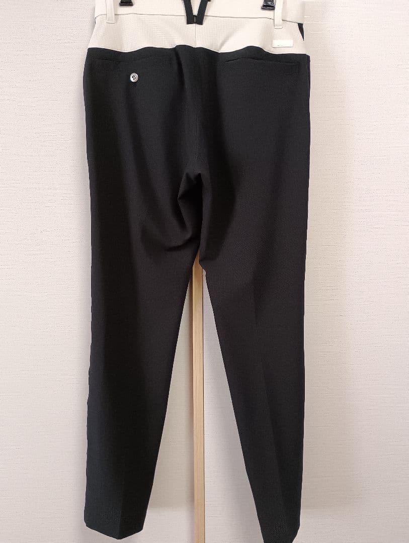 Black&White メンズスリムフィットパンツ ブラック M　超美品