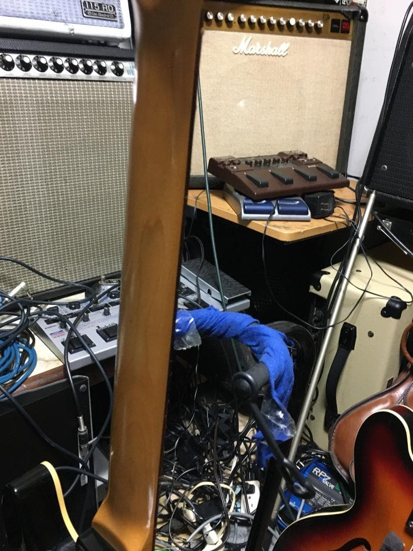 Godin acousticaster passive　レース他改良多　動画！