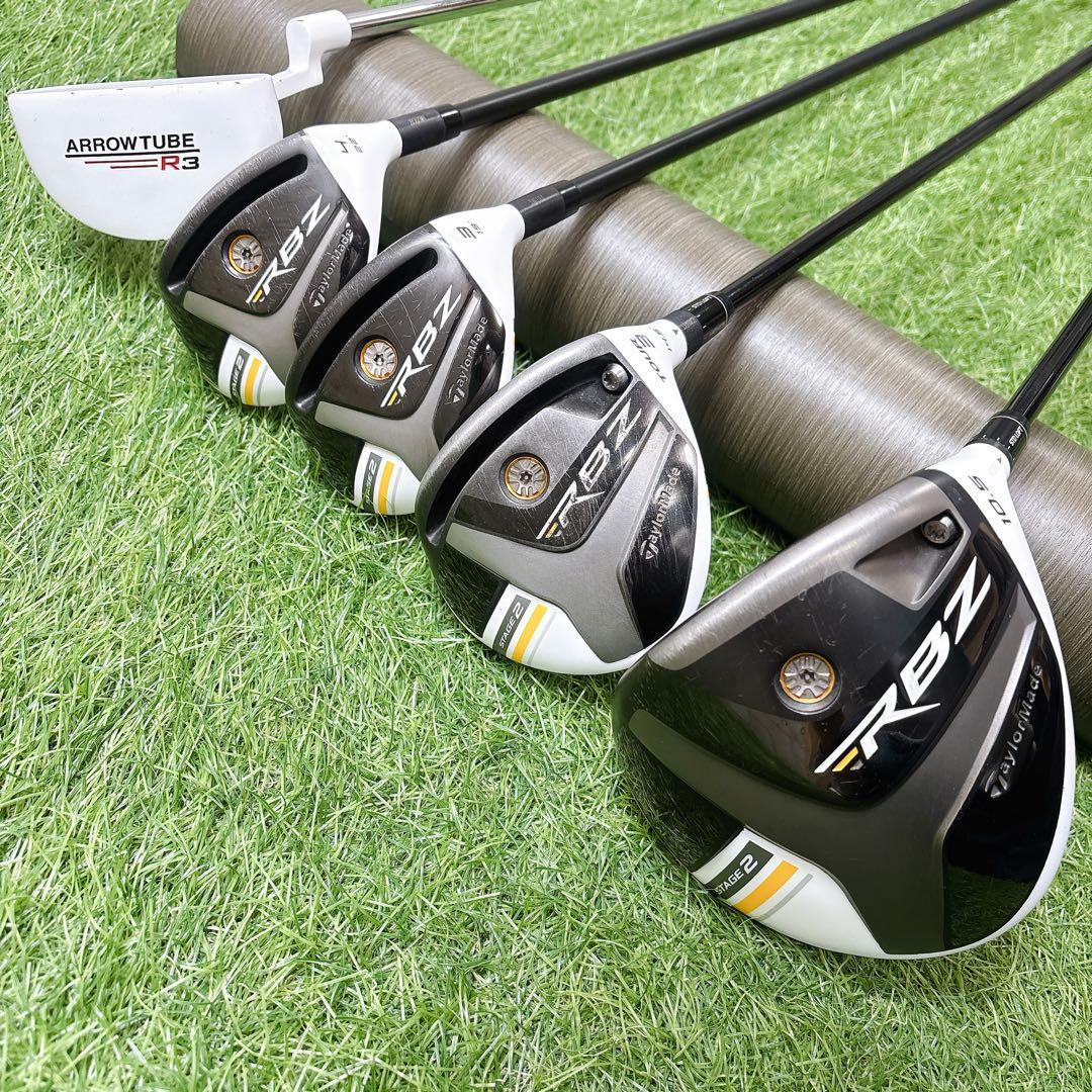 テーラーメイド RBZ STAGE2 r5 メンズゴルフ 14本 右利き 初心者