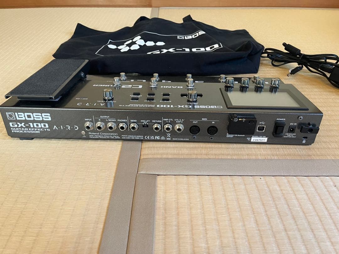 BOSS GX-100 BT-DUAL付き