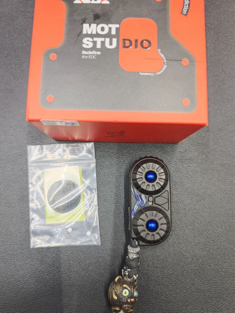 「正規品」MOT owl フィジェットトイ　EDC SS製　手作業入り