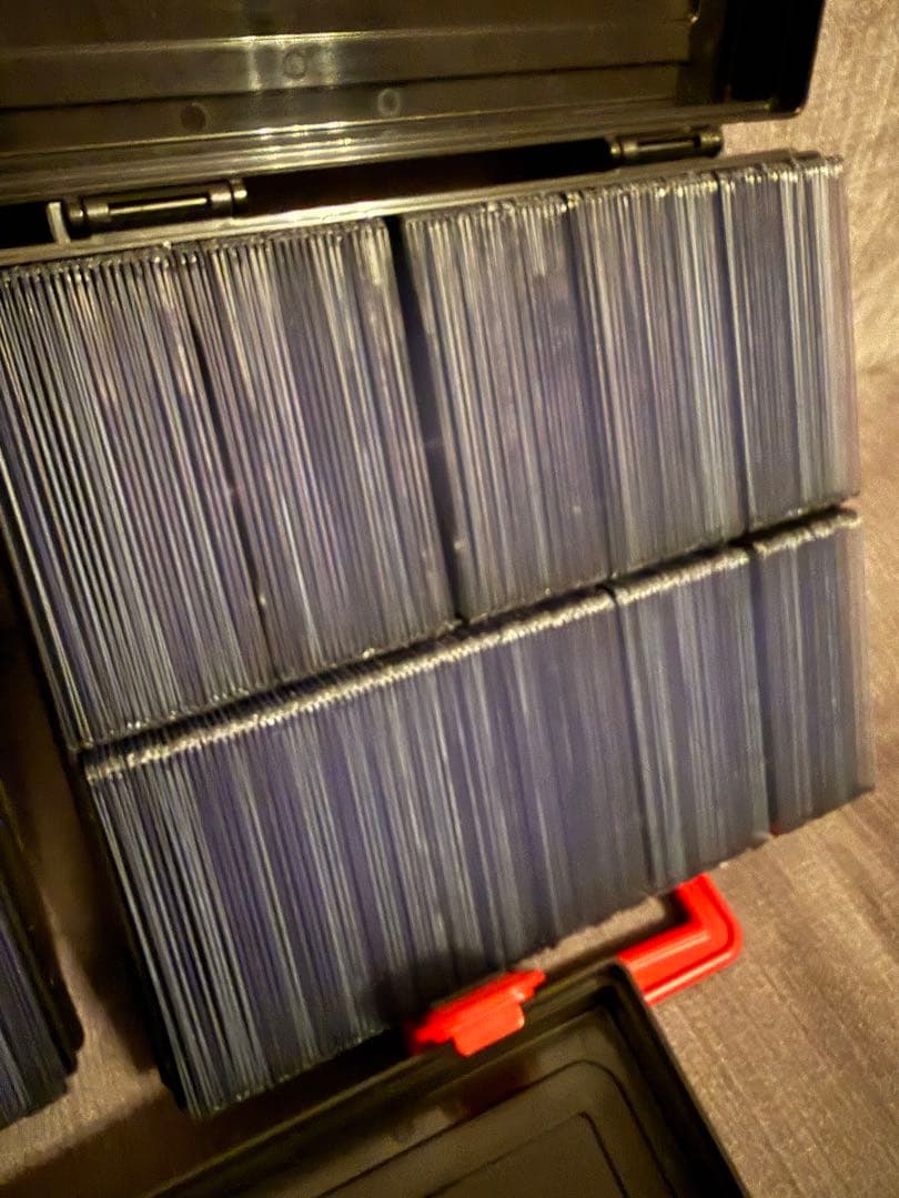 (未使用)カードケース6個　ローダー600枚以上　セット　お得　引退 引退品