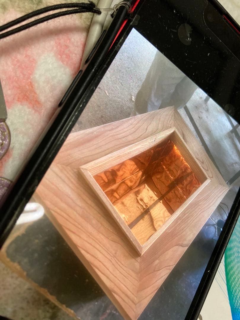 ドーンとお値引きしました。火鉢　ケヤキ手作り