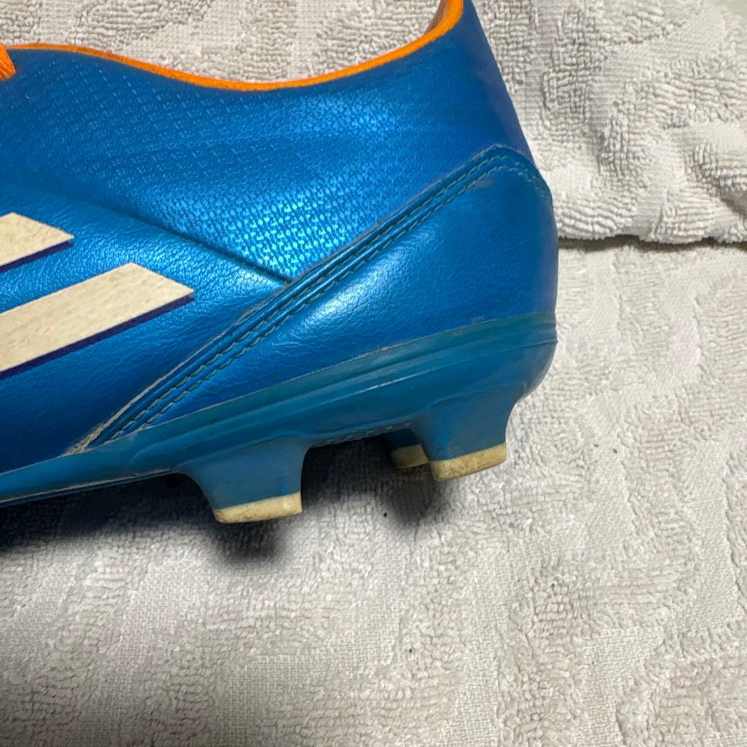 adidas f10 R7 サッカーシューズ スパイク 青/オレンジ