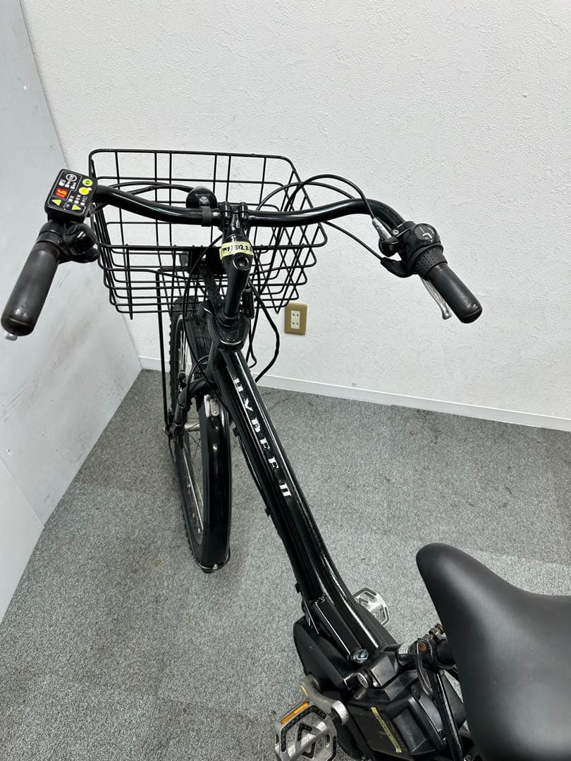 人気な車種　ブリヂストンhydee2 電動アシスト自転車　チャイルドシート付き
