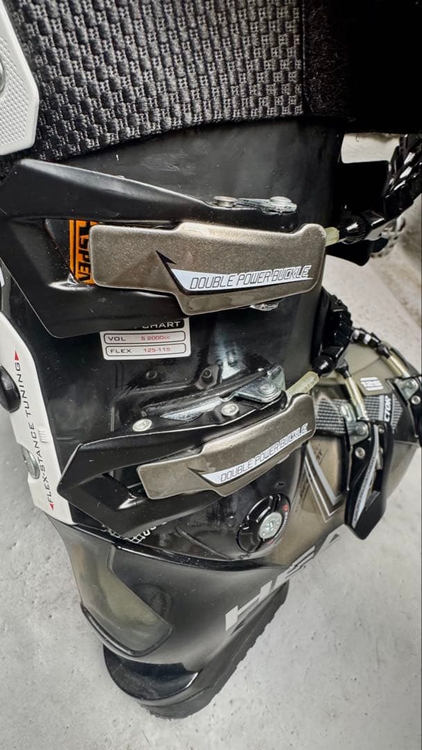 送料込み HEAD VECTOR 125 スキー用ブーツ26-26.5