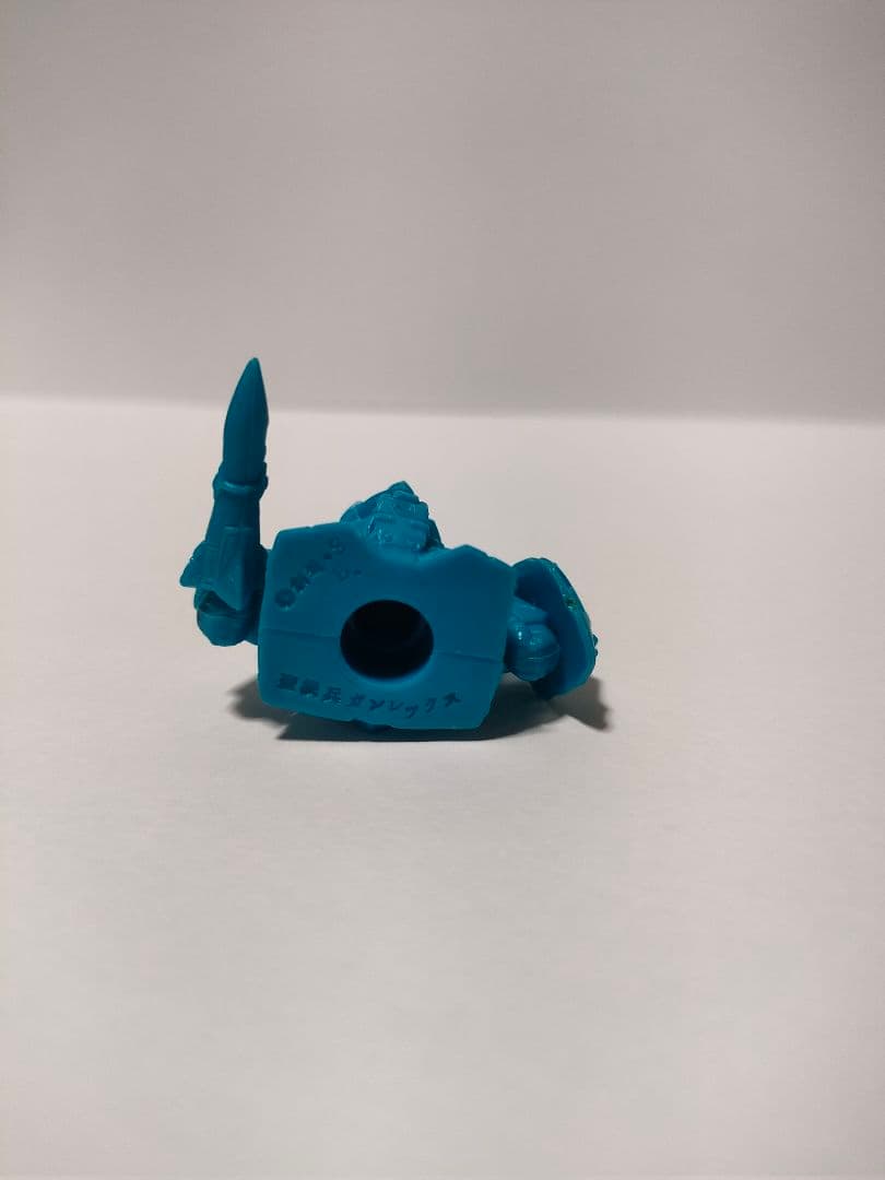 SDガンダム ガン消し 聖機兵ガンレックス 青色 パーツ完品 当時物