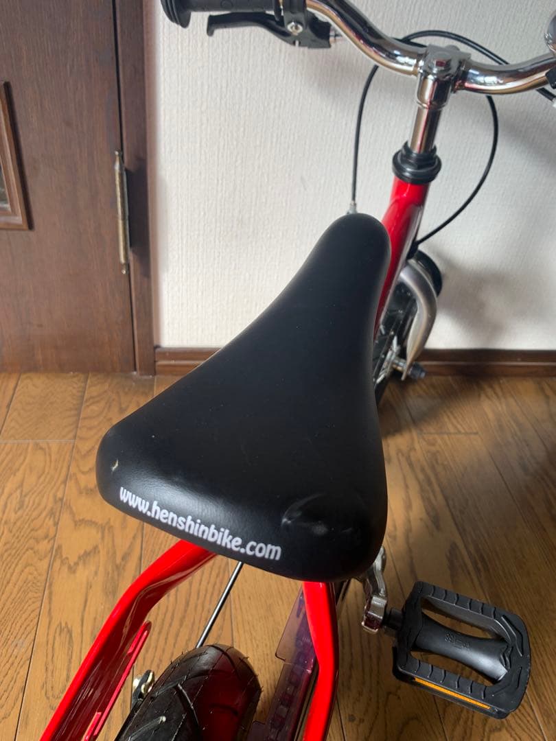 美品　へんしんバイクS Henshin Bike S レッド