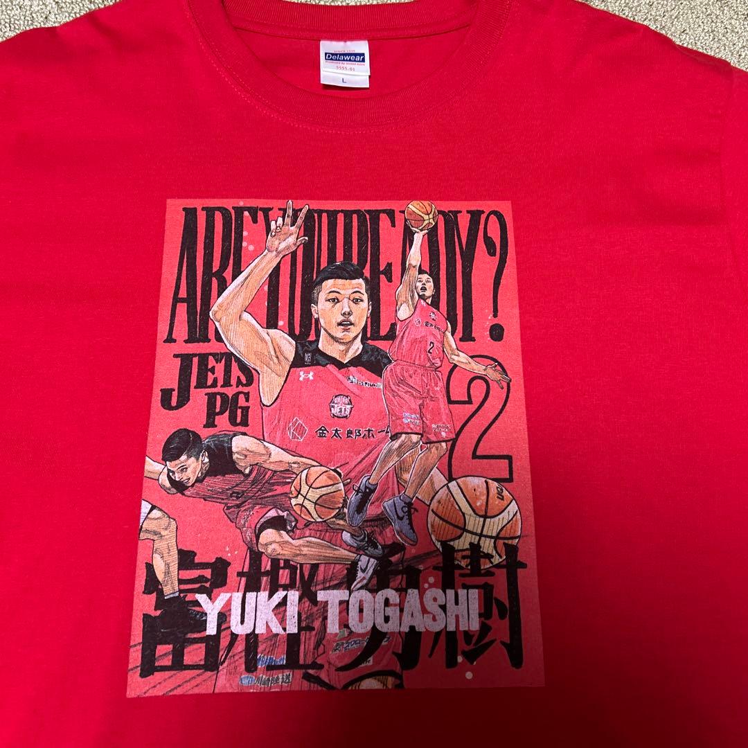 Bリーグ　千葉ジェッツ　富樫勇樹　井上雄彦　デザイン　Tシャツ　B.LEAGUE