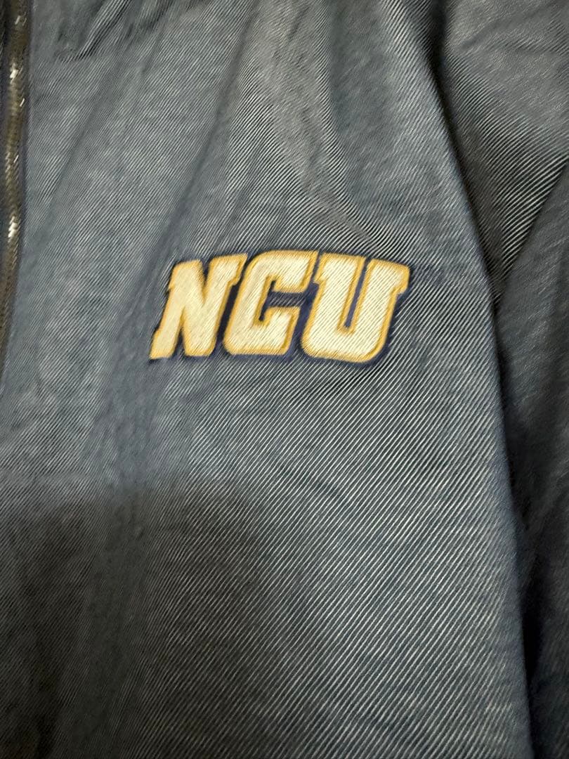 美品　adidas NCU ベンチコート？　丈長め　ネイビー　クリマプルーフ