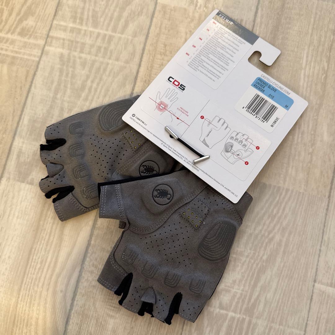 【新品・タグ付】Castelli/カステリ ③プレミオグローブ Mサイズ
