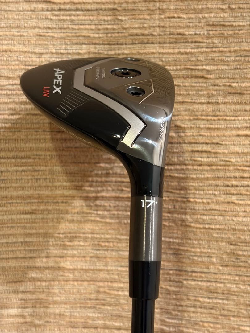 超美品 APEX UW 17度 テンセイ70S