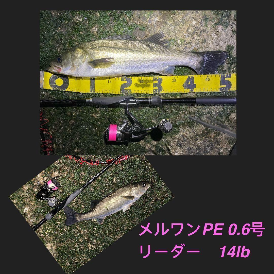 PEライン　8本編み　300m 0.8号３個　0.6号1個　合計４個