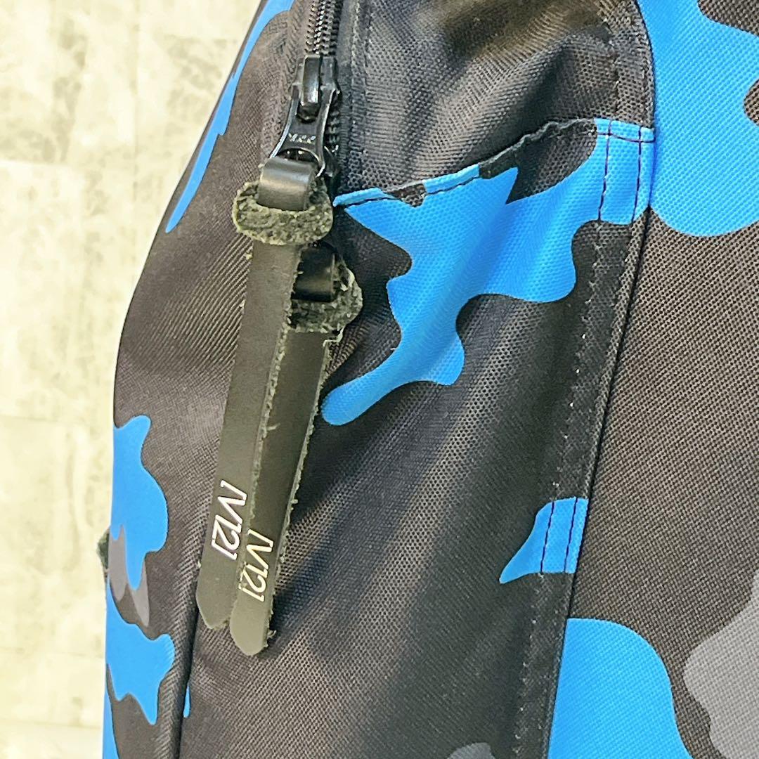 希少　V12 ヴィトゥエルブ　キャディバッグ　カモフラージュ柄　迷彩　ブルー