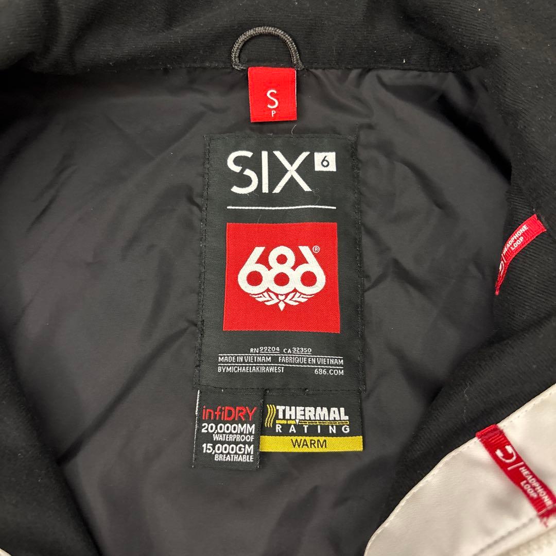 686 アノラック　ジャケット　メンズS 日本限定　six