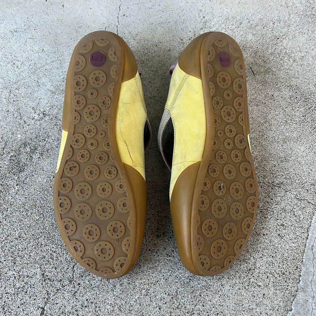 バレエ CAMPER leather ballet shoes