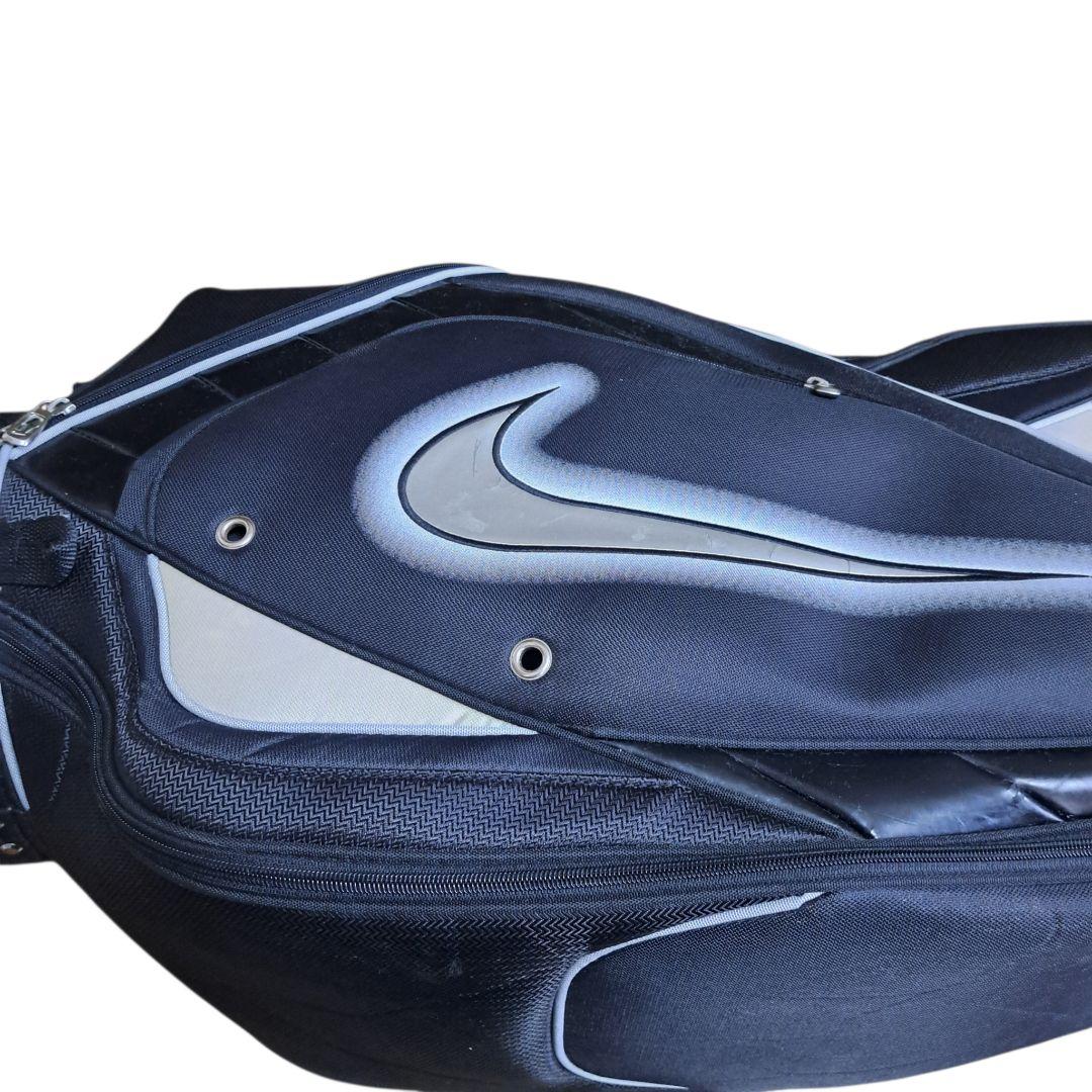 NIKE GOLF キャディバッグ ネイビー 軽量 ゴルフバッグ フード付きレア