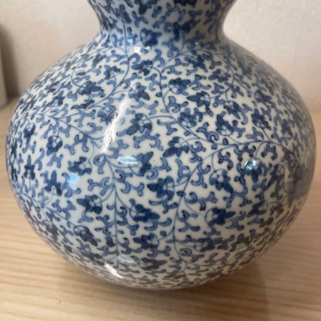 時代染付花瓶