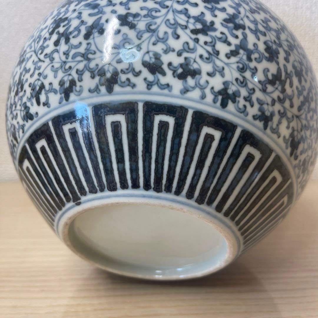 時代染付花瓶