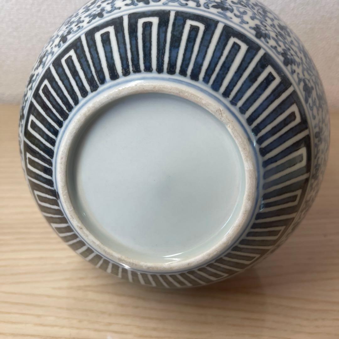 時代染付花瓶