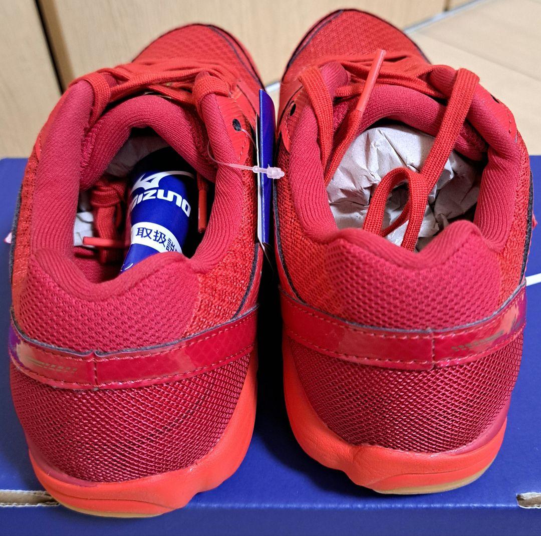 Mizuno テニスシューズ レッド