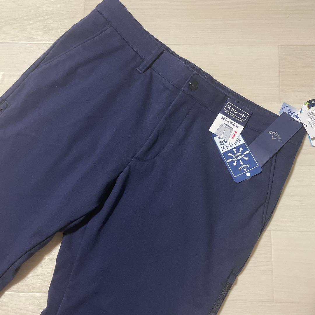 キャロウェイ メンズ ロング パンツ 撥水 8WAYストレッチ ゴルフ 秋 冬