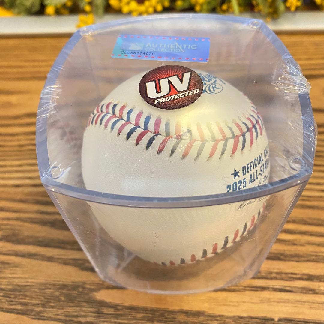 【未開封】2025 MLB オールスターゲーム 公式球 UVケース