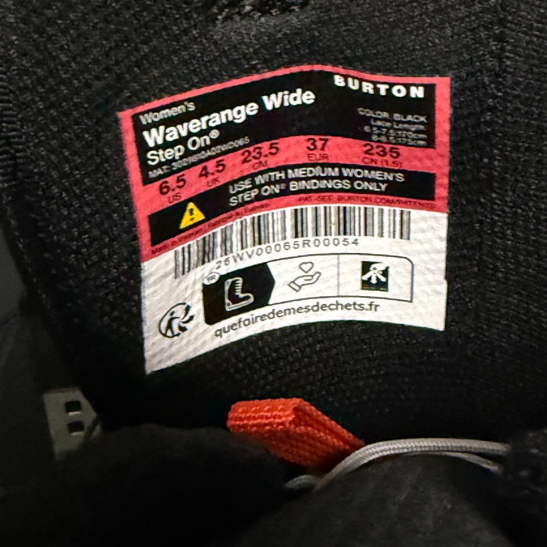 Burton バートン WAVERANGE SOウェーブレンジ　ステップオン