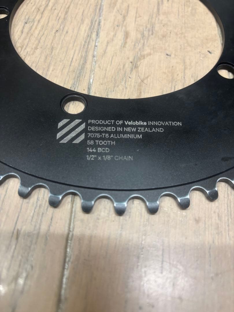 Velobike 58Tチェーンリング 144mm BCD