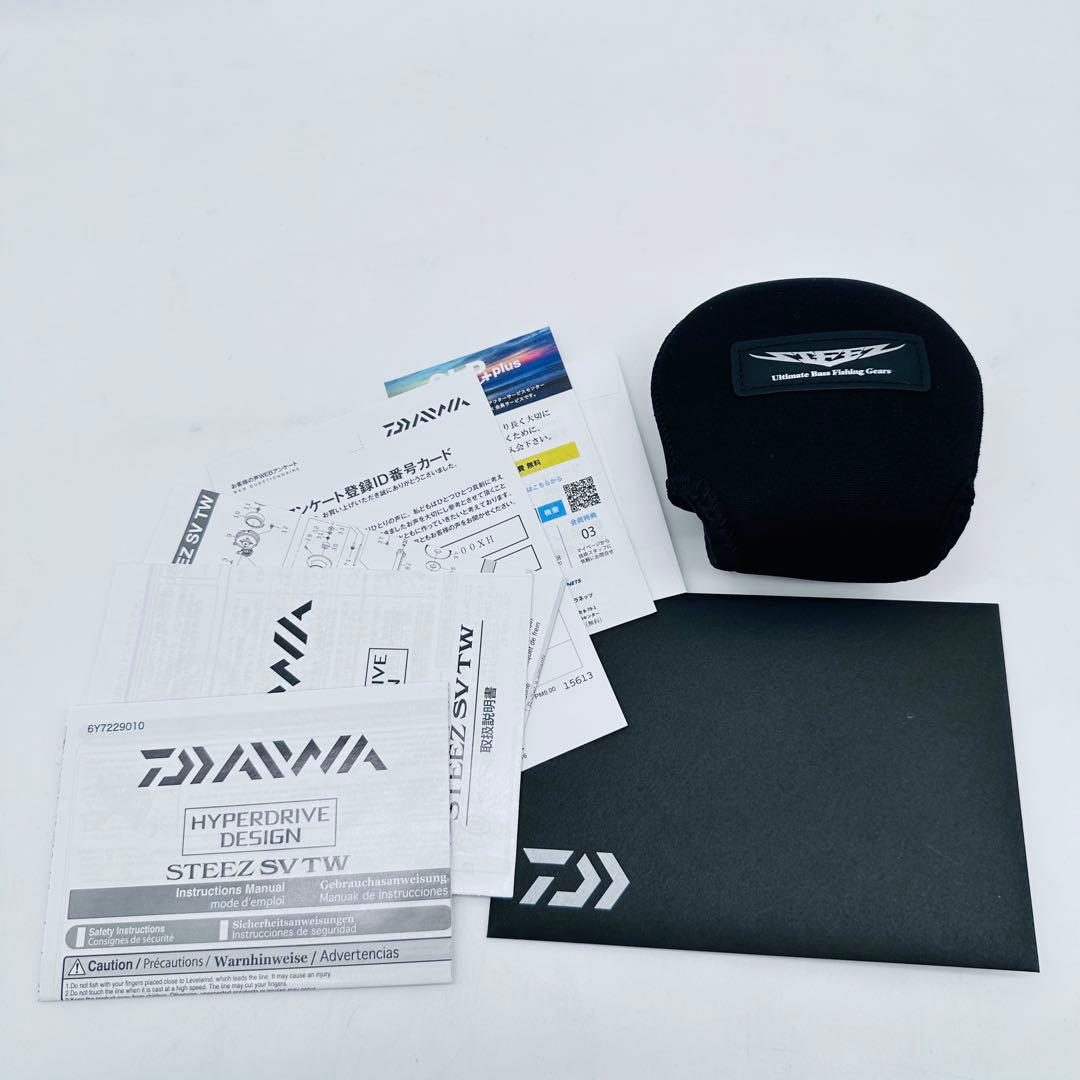 美品 ダイワ 24 スティーズ SV TW 100XH 右