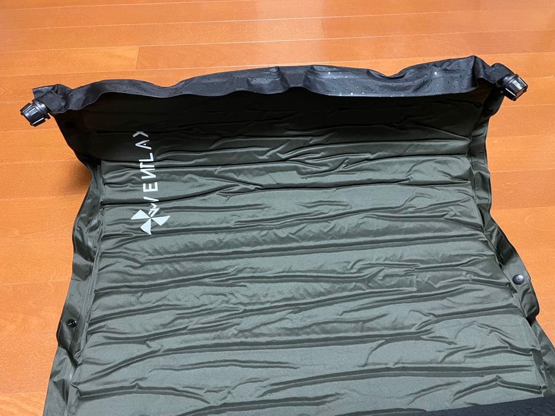 VENTLAX インフレータブルマット 2枚セット オリーブグリーン