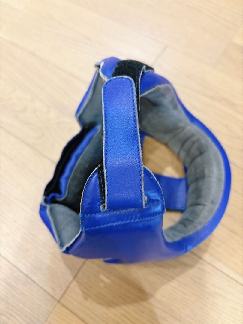 adidas 赤 青　ボクシング　ヘッドギア