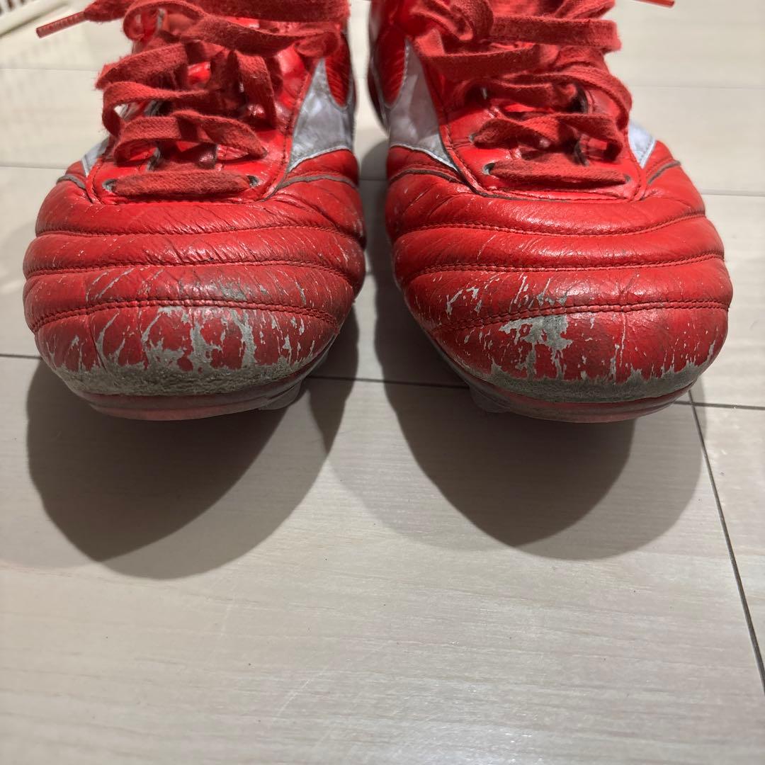 サッカー スパイク　ミズノ　モレリア2 Japan イグニションレッド 赤　限定