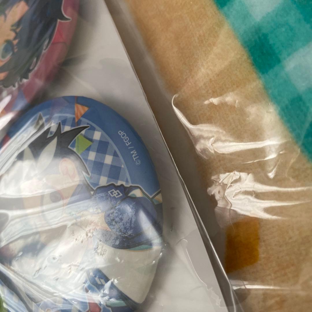 fgo fate コダマ描き下ろし スポーツタオル 京まふ 缶バッジ セット