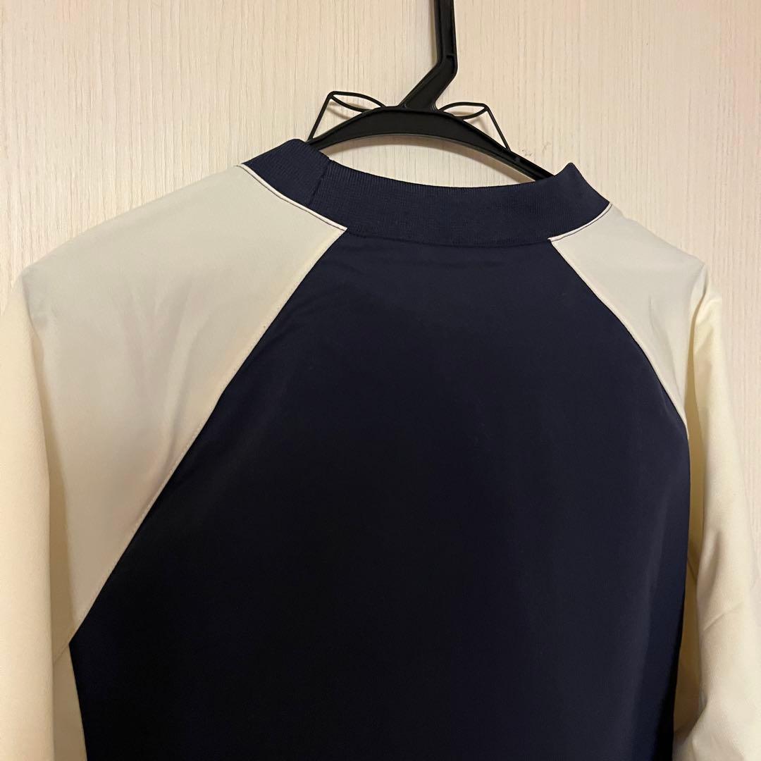 ANTIQUA GOLF×STCH 配色プルオーバー セットアップ ゴルフ 上下